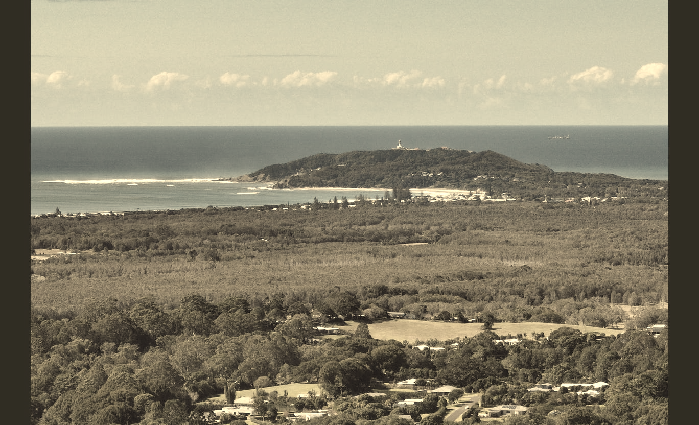 Cape Byron Lighthouse and coastline